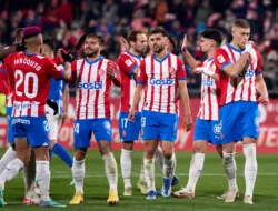 Girona Menang 3-0, Gusur Madrid dari Puncak Klasemen