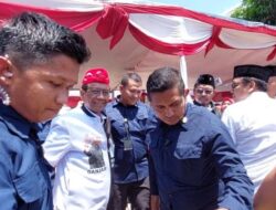 Kampanye di Lebak, Mahfud Disambut Aksi Bela Diri-Pantun ‘Jawara Banten’