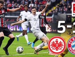 Eintracht Frankfurt Vs Bayern Munich: Die Roten Dipermak 1-5!