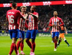 Los Colchoneros Menang, Geser Barcelona