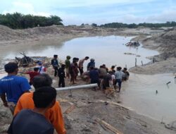 Tertimpa Batu, Penambang Timah di Bangka Tewas di Dasar Sungai