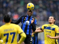 Inter Vs Verona: Dramatis! Nerazzurri Menang 2-1