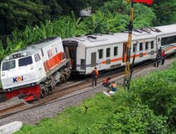 KA Pandalungan Anjlok karena Lockbox Wesel Stasiun Tanggulangin Patah