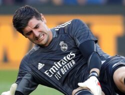 Courtois Cedera Lutut Lagi, Terancam Absen di Euro 2024