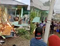 Kantor PPA di Lampung Dibakar Massa Gegara Kasus Serangan Harimau