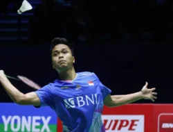 Anthony Ginting Turun 1 Tingkat