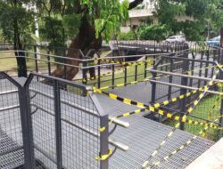 Pejalan Kaki Keluhkan Pedestrian Taman Semanggi Tak Kunjung Dibuka