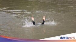 Pria Paruh Baya Hilang, Diduga Tenggelam di Sungai Cibanten Serang