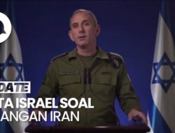 Israel Klaim Tembak Jatuh 99% Serangan Udara Iran