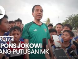 Respons Jokowi Jelang Putusan Sengketa Pilpres 2024 di MK