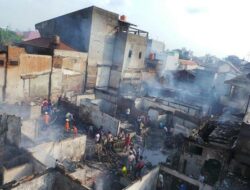 Kebakaran Rumah di Kemayoran Dipicu Korsleting, 1 Warga Terluka