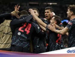 Man City Bikin Rekor Usai Tiga Kali Jebol Gawang Madrid