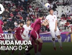 Bermain 9 Orang, Garuda Muda Tumbang 0-2 dari Qatar