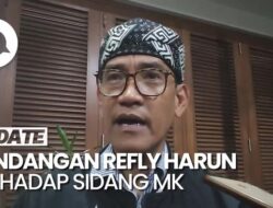 Refly Harun Optimistis Ada Tiga Hakim MK yang Bakal Kabulkan Gugatan PHPU