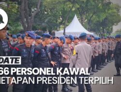 Ribuan Personel TNI-Polri Dikerahkan Jelang Penetapan Presiden Terpilih