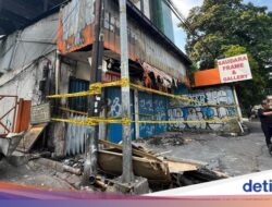 Gedung Dekat Toko Bingkai Mampang Terdampak Kebakaran, Ini Penampakannya