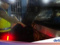 Pikap Tabrakan ‘Adu Banteng’ dengan 2 Motor di Depok, 3 Orang Luka