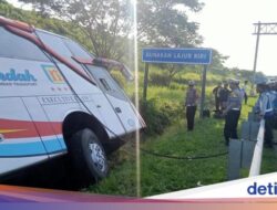 Bus Rosalia Indah yang Kecelakaan di Tol Batang Ternyata Armada Pengganti