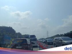 Cuti Lebaran Berakhir, Tol Japek Arah Cikampek Padat Pagi Ini