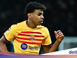 Lamine Yamal Tak 100% Saat Barca Gebuk PSG