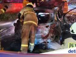 Mobil di Kembangan Jakbar Terbakar gegara Remaja Konvoi Nyalakan Petasan