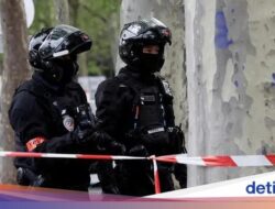 Pria Ditangkap Usai Ancam Ledakkan Diri dalam Konsulat Iran di Paris