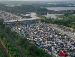 Arus Mudik di Tol MBZ Lancar Jaya Pagi Ini