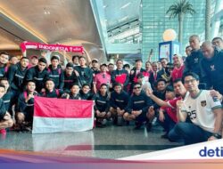 Tiba di Doha, Timnas Indonesia U-23 Disambut Ultras Garuda