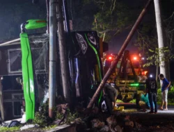 Kapolda Jabar Cek Lokasi Bus Terguling di Subang yang Tewaskan 11 Orang