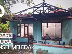 Rumah di Klaten Terbakar Diduga Akibat Korsleting saat Ngecas HP