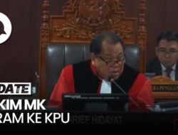 Hakim MK Geram KPU Tak Hadiri Sidang: Kok Nggak Serius Gini