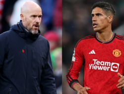 Ten Hag Harap Varane Bisa Main Lawan Manchester City Sebelum Pergi