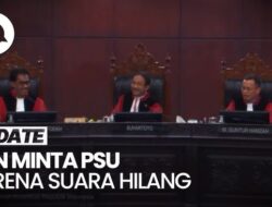 Ketua MK Heran PAN Minta PSU di 4 TPS Karena Selisih 2 Suara