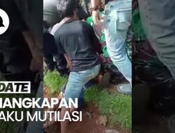 Momen Dramatis Penangkapan Suami Pemutilasi Istri di Ciamis