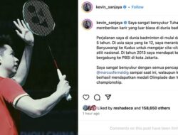 Salam Perpisahan Kevin Sanjaya Usai Putuskan Mundur dari Pelatnas