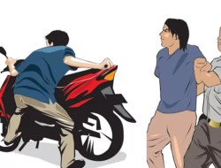 Gagal Gasak Motor Emak-emak, Maling di Jaksel Dibogem Warga