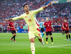 Spanyol Unggul 1-0 Atas Albania di Babak Pertama