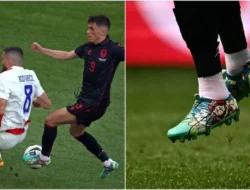 Uniknya Sepatu Super Mario Bros Winger Albania, Jasir Asani