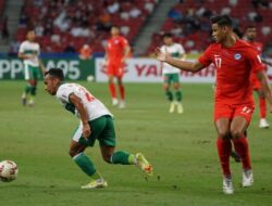 Indonesia Vs Singapura di Laga Pertama