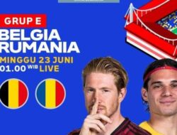 Link Live Streaming Belgia Vs Rumania Dini Hari Nanti