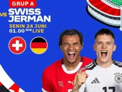 Jadwal Swiss Vs Jerman, Skotlandia Vs Hungaria di Euro 2024 Grup A