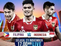 Jadwal Indonesia Vs Filipina di Kualifikasi Piala Dunia 2026