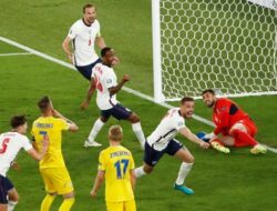 Denmark Vs Inggris Sama Kuat 1-1 di Babak Pertama