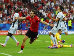 Georgia Ungguli Portugal 1-0 di Babak Pertama