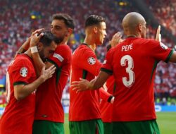 Kalahkan Turki 3-0, Portugal Amankan Tiket 16 Besar