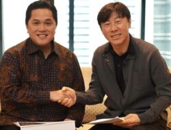 Erick Thohir Tunggu Jawaban Shin Tae-yong Soal Perpanjangan Kontrak