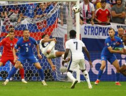 Inggris Vs Slovakia 1-1, Lanjut ke Extra Time