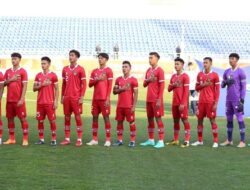 Garuda Muda Unggul 1-0 di Babak I