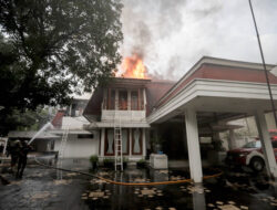 Kebakaran Rumah di Menteng Jakpus Diduga Karena Korsleting Listrik