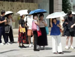 Gelombang Panas Langka ‘Memanggang’ Jepang